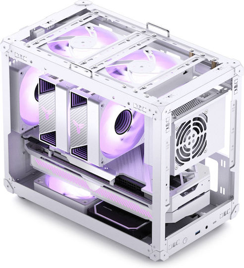 Jonsbo C6 Max Mini Tower Κουτί Υπολογιστή Λευκό