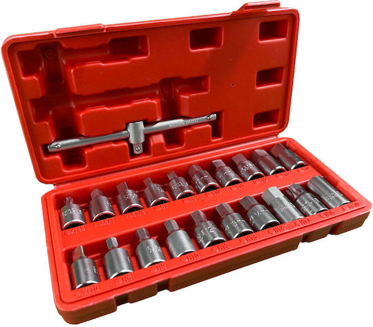 Σετ Καρυδάκια Κάρτερ Λαδιού 21 Τμχ Gebo Tools