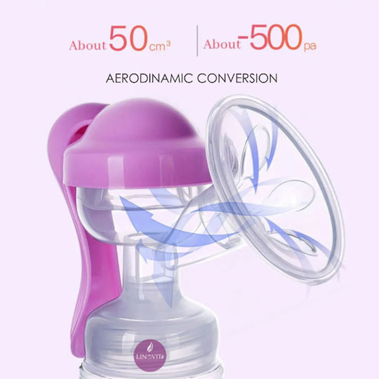 Χειροκίνητο Μονό Θήλαστρο Χωρίς BPA Μπεζ 150ml