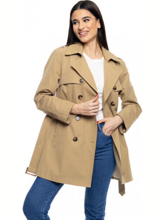 Дамска Beige Тренчкот