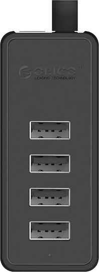 Orico USB-Hub mit 4 Anschlüssen USB 2.0 mit USB-A Anschluss