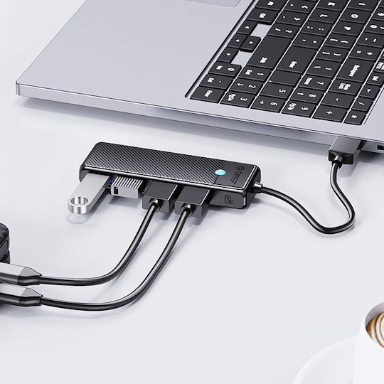 Orico Хъб 4 Порта USB 2.0 с Връзка USB-A