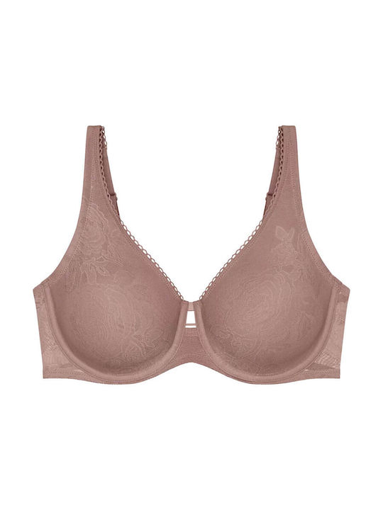 Wild Rose Sensation Minimizer Minimizer Bra Chocolate Mousse