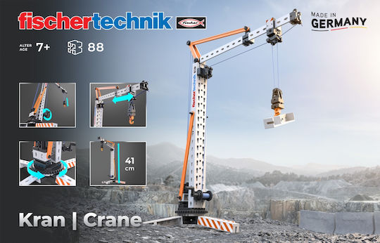 Fischer Technik Kran für 7+ Jahre