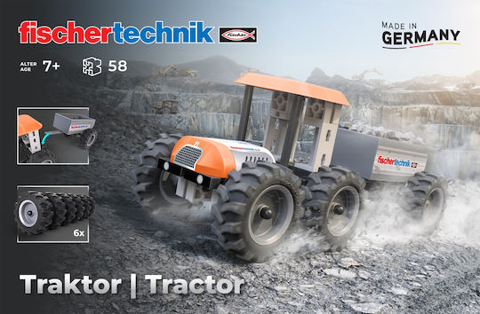 Fischer Technik Τρακτέρ Αγροτικό για 7+ Ετών