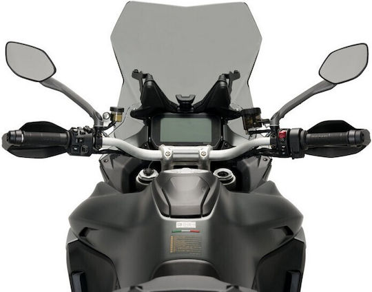 Puig Touring Motorcycle Windshield & Windscreen Transparent Visor for Ducati Multistrada 20728W
