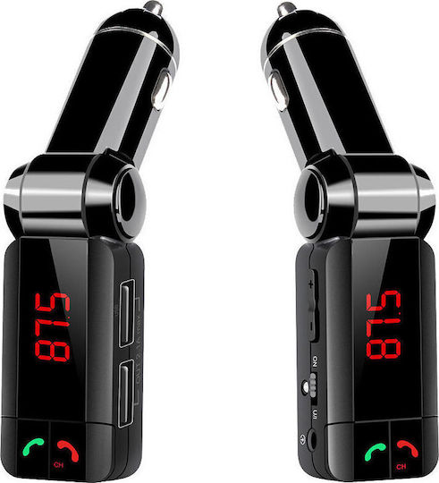 ACP FM Transmitter Αυτοκινήτου με Bluetooth / MicroSD / USB / AUX