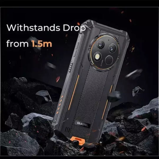 Oukitel W28 E Dual SIM (4/64GB) Антрецик Смартфон Оранжев