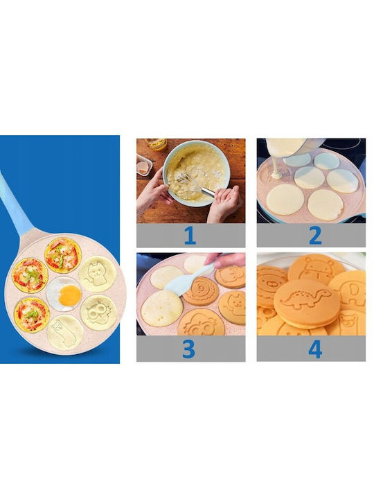 Tigaie pentru pancakes din Oțel cu Strat Ceramic 25cm