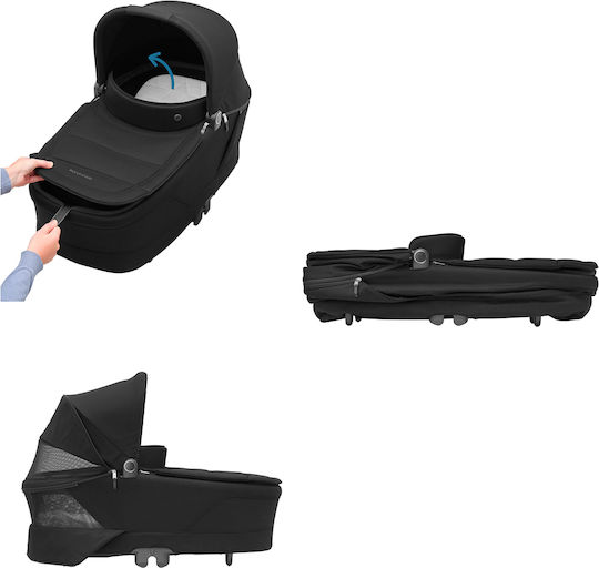 Maxi-Cosi Oxford+ Ρυθμιζόμενο Καρότσι 3 σε 1 Kατάλληλο για Nεογέννητο Twillic Graphite