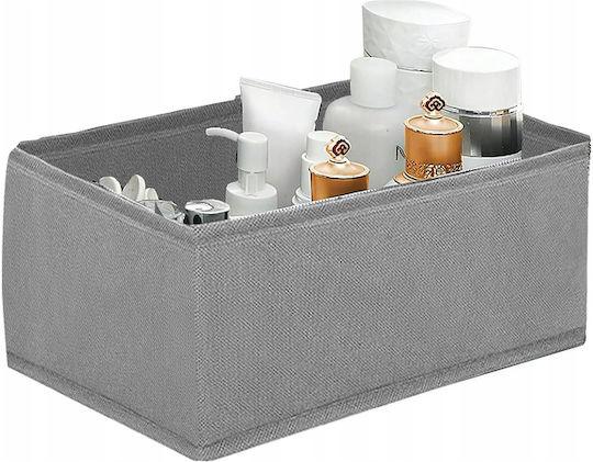 Fabric Storage Case for Underwear / Socks / Clothes in Gray Color 6pcs