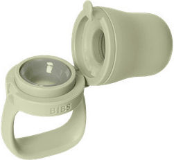 Bibs Alimentator Verde din Silicon pentru 4+ luni 1buc