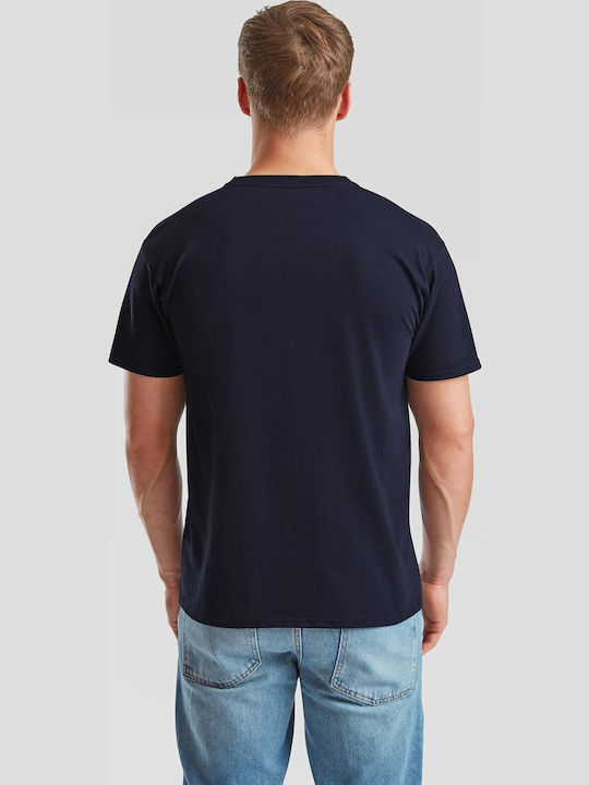Fruit of the Loom Valueweight T Men's Short Sleeve Promotional T-Shirt Deep Navy Blue