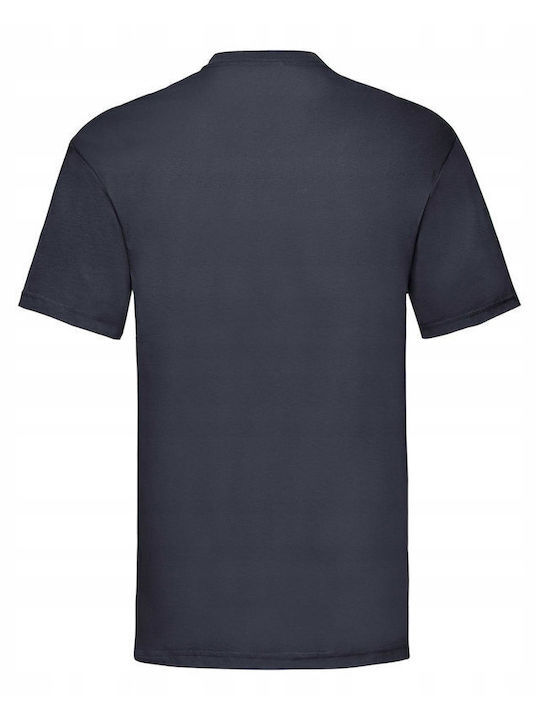 Fruit of the Loom Valueweight T Men's Short Sleeve Promotional T-Shirt Deep Navy Blue