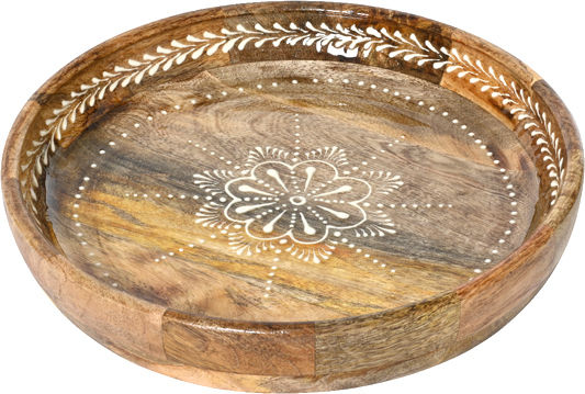 Kaemingk Hölzernes Serviertablett 35,5x35,5cm Kaemingk Hölzernes Serviertablett 35,5x35,5cm
