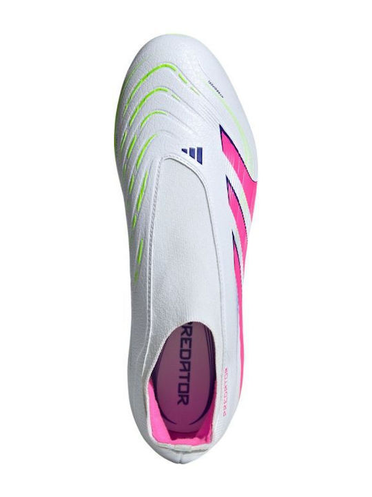 adidas League Ll Pantofi de Fotbal cu crampoane Albe