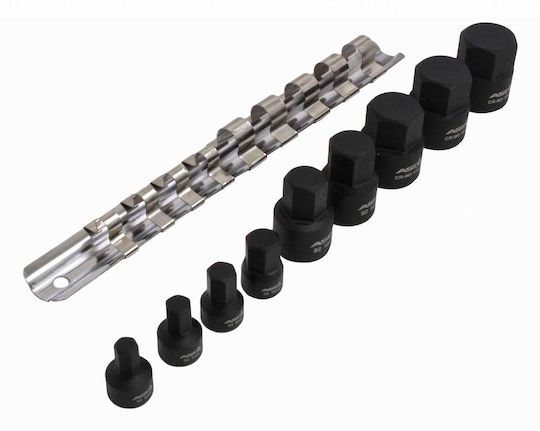 Σετ Καρυδάκια Άλλεν-allen Εξαγωνικά 1/4" 3/8" 6-19mm9τμχ