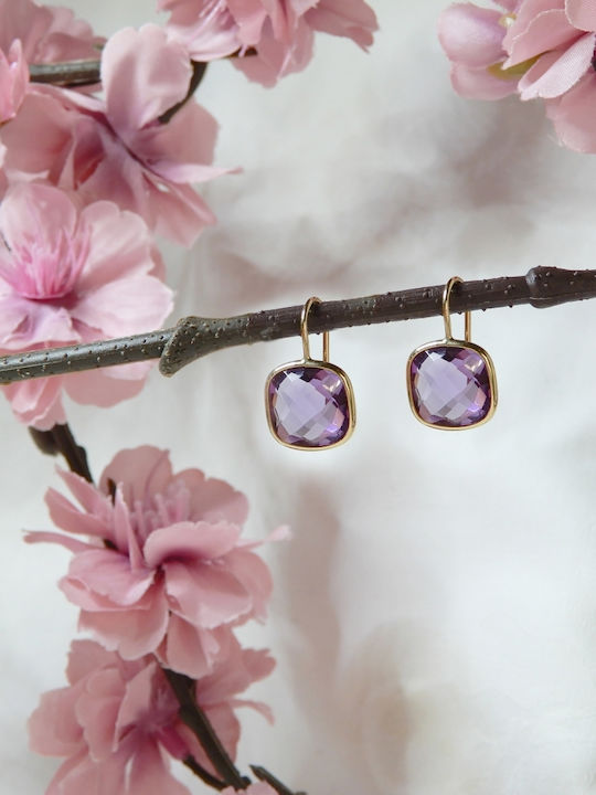 Art d or Комплект с Колие & Обеци от Злато 14K с Камъни
