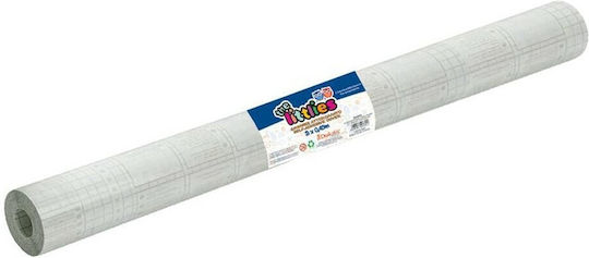 Diakakis Self-Adhesive Book Cover Protection Roll Transparent 10m x 45cm