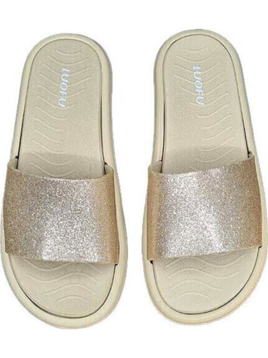 Slides in Gold Colour