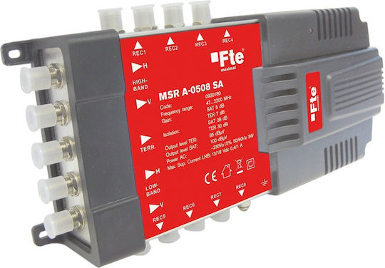 Fte Msra0508 5/8 Active Sat Terrestrial Multiswitch