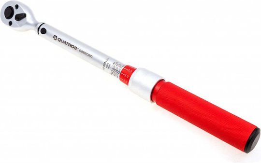 Quatros Cheie dinamometrică Caroiaj 3/8" Cuplu 10-60 Nm cu Lungimea 32buc