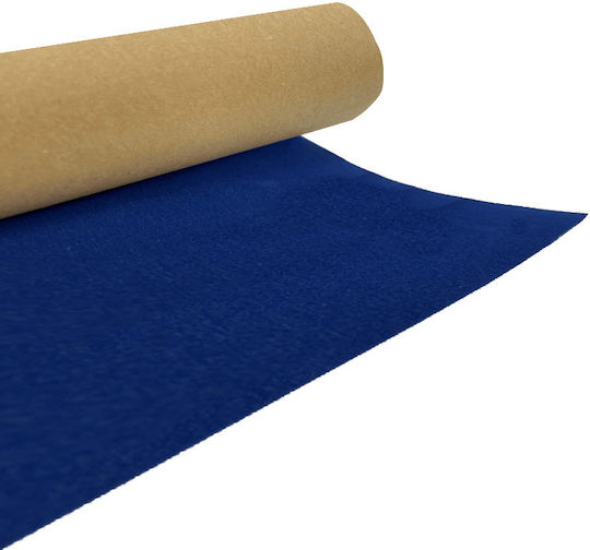 Mea living Samtpapier Kein Muster Blau 70x1000cm