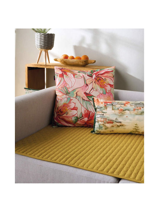 Kentia Mason Armchair Throw 2 Sides 75x160cm 11