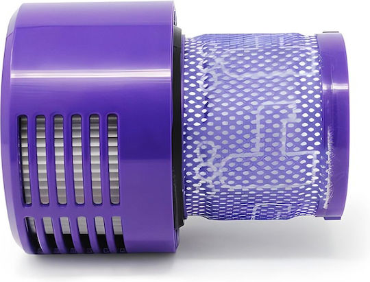 Newevo Vacuum Filter Dyson 3 Pieces Compatible Dyson V10 V11 V15 Sv12 Vacuum Cleaners Washable Purple