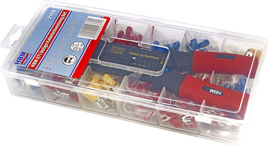 Crimping Tool for Coaxial Terminals - Electrician's Pliers with 271 Terminals
