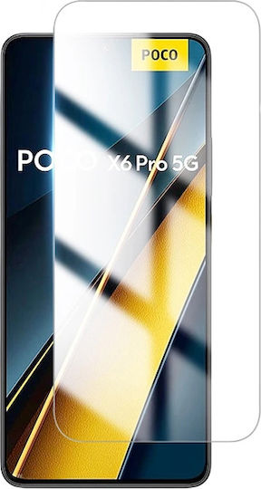 Einfach Displayschutzfolie (Poco X6 Pro)