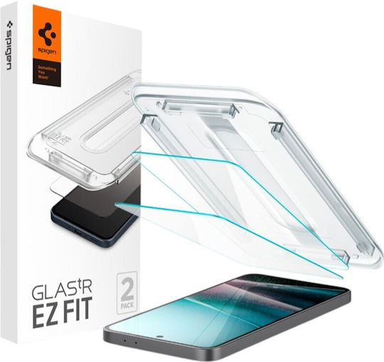 Spigen GLAS.tR EZ Fit 2.5D Full Glue Tempered Glass 2τμχ (Galaxy A36 / A37 5G) AGL09202