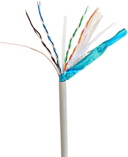 Gembird U/UTP Cat.6 (Gigabit) Καλώδιο Δικτύου Ethernet χωρίς ακροδέκτες 305m Γκρι
