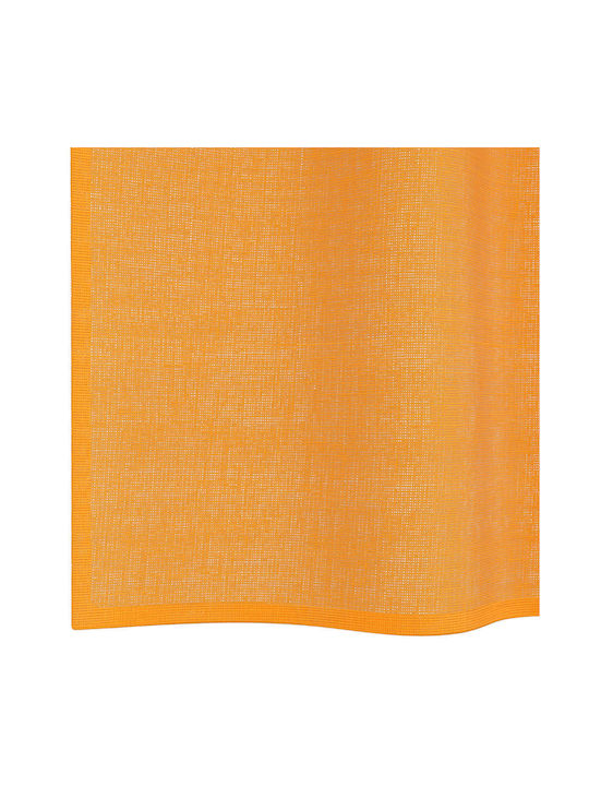 vidaXL Set Perdele Cu Capse Portocalii 140x260cm