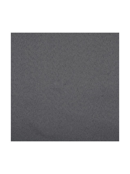 Κουρτίνα Παραθύρου με Τρουκς S-F Notte Anthracite 135x180εκ.