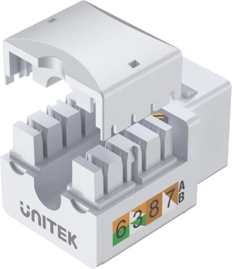 Unitek Keystone RJ-45 Cat.6 UTP 1τμχ T012A