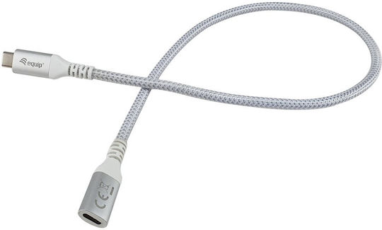 Equip USB 3.2 Video Cable USB-C Male - USB-C Female 100W PD White 1m 128376