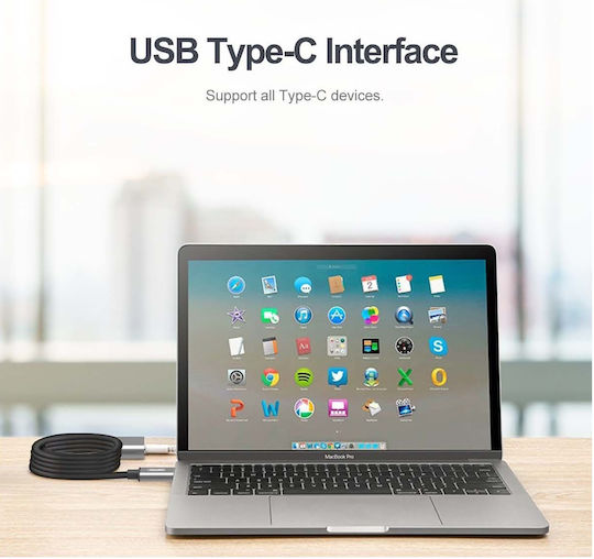 Unitek USB 3.1 Cable USB-C male - USB-A female Black 5m (U304A)