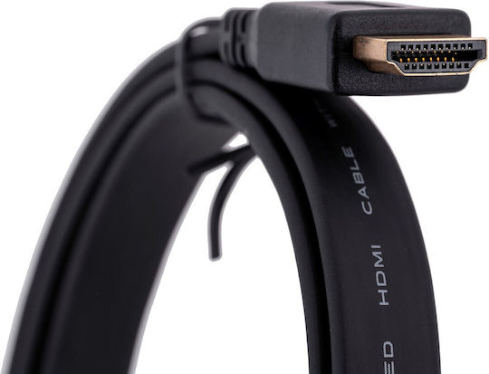 Lanberg HDMI 1.4 High Speed 1080p 120Hz Cable HDMI Male - HDMI Male 1m Black