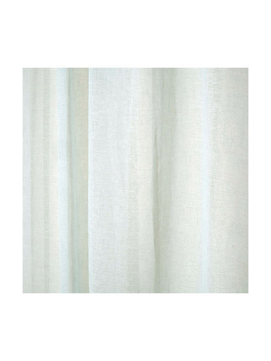 Viopros Türvorhang mit Bleistiftfalten Türkis 270x280cm