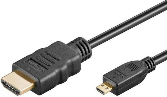 PremiumCord Cable HDMI male - HDMI male 2m Μαύρο