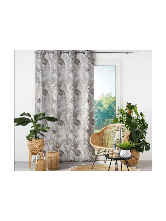 Kipper Vorhang mit Grommet Cocoon Gold 140x260cm