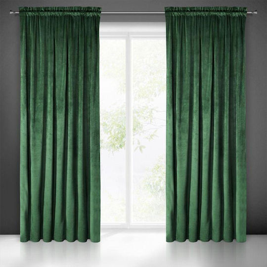 Eurofirany Melanie με Τρέσα Πράσινη 140x270εκ.