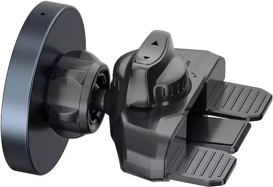 Tech-Protect Mm15w-v5 Βάση Κινητού Αυτοκινήτου με Μαγνήτη και Ασύρματη Φόρτιση MagSafe Μαύρη