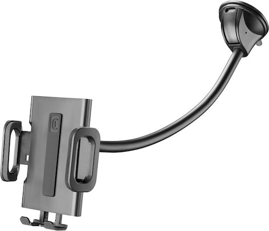 Cellular Line Flexible In Suport Auto pentru Telefon cu cârlige reglabile Neagră