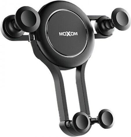 Moxom MX-VS02 Βάση Κινητού Αυτοκινήτου 4.5" - 6.5" με Ρυθμιζόμενα Άγκιστρα Μαύρη