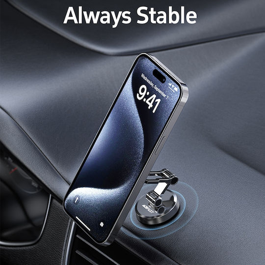 Acefast Car Mobile Mount with Magnet Silver