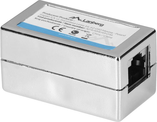 Lanberg Konverter RJ-45 männlich zu RJ-45 weiblich Gray 1Stück 324236