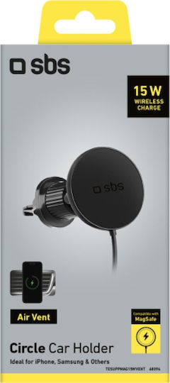 SBS Auto Handyhalterung mit Magnet MagSafe Schwarz