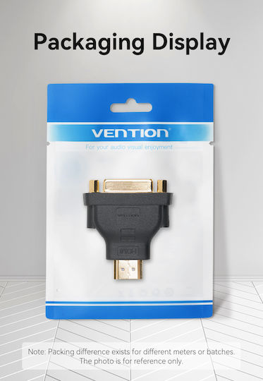 Vention Converter HDMI male to DVI-I female 1pcs ECCB0
